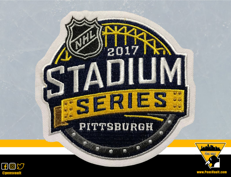2017 NHL Stadium Series Heinz Field Jersey Patch Pittsburgh Penguins  Philadelphia Flyers Patch