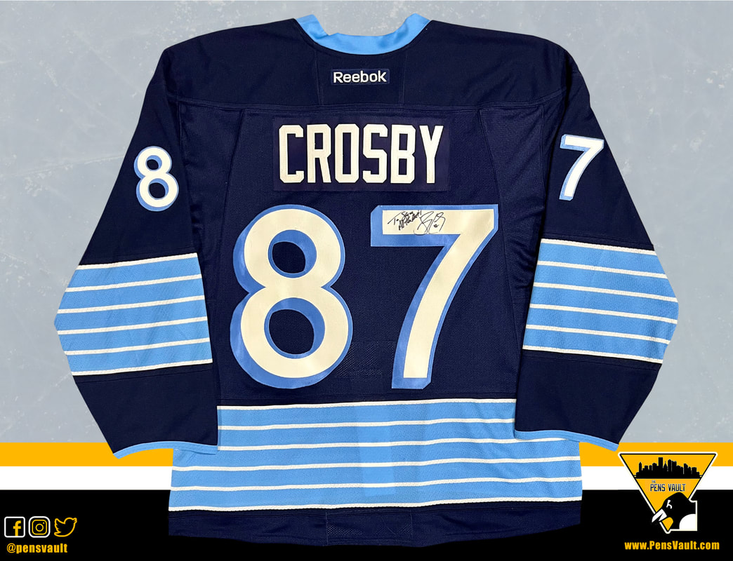 2008-09 Sidney Crosby Set 1 Home Game Worn Jersey
