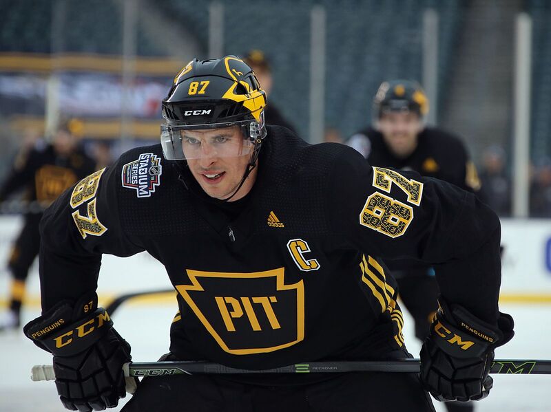 penguins outdoor game jersey