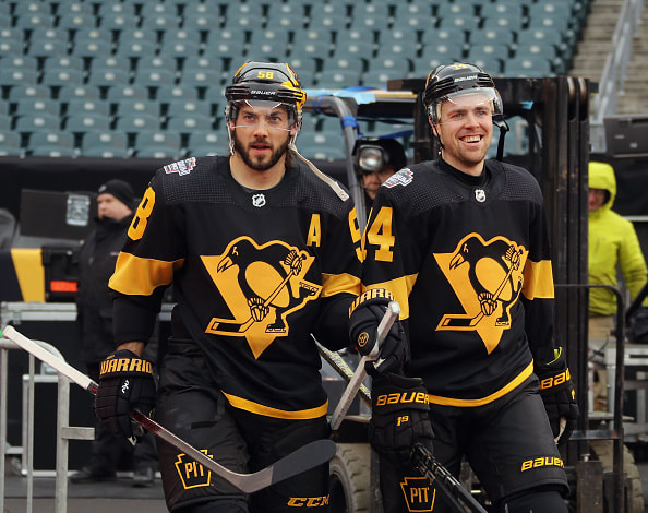 February 23, 2019 Pittsburgh Penguins Stadium Series First Period