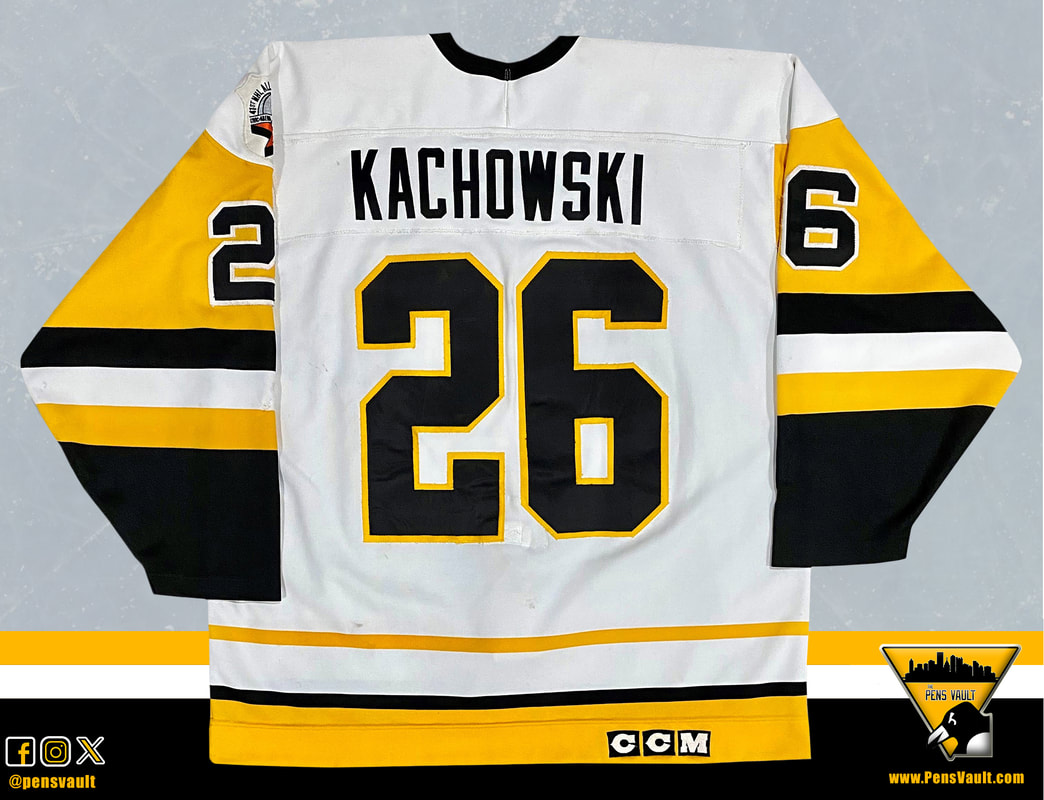 Darius Kasparaitis Pittsburgh Penguins Vintage CCM NHL Hockey