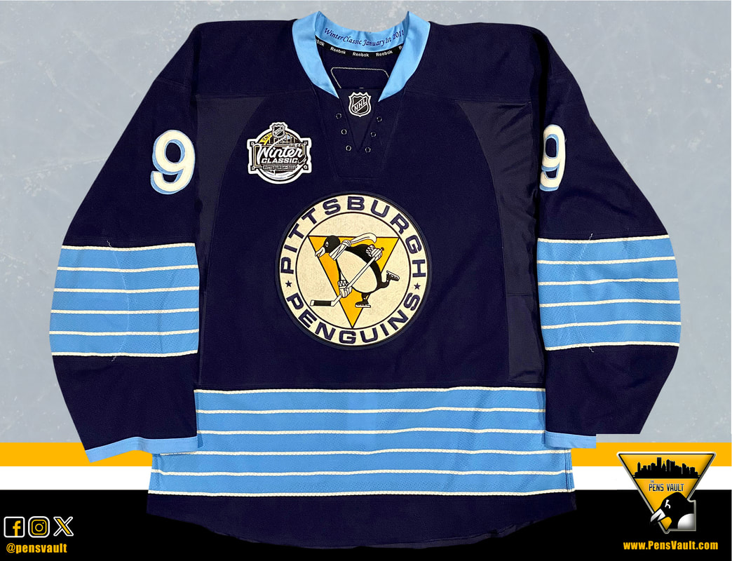 2011 Evgeni Malkin Pittsburgh Penguins Winter Classic Reebok NHL