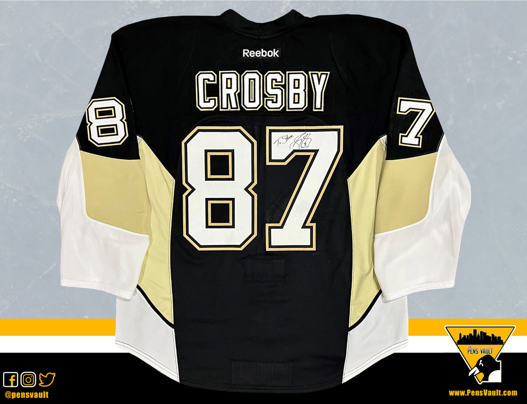 SIDNEY CROSBY PITTSBURGH PENGUINS 2019 STADIUM SERIES AUTHENTIC ADIDAS  JERSEY