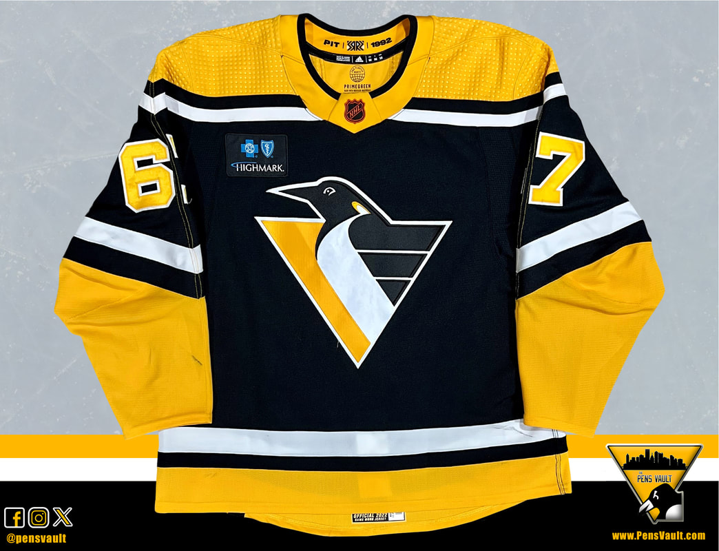 2021-22 Pittsburgh Penguins Game Worn Jerseys 